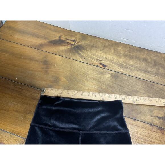 Athleta Elation Velvet Tight Leggings Black Yoga Size XS - Picture 8 of 10